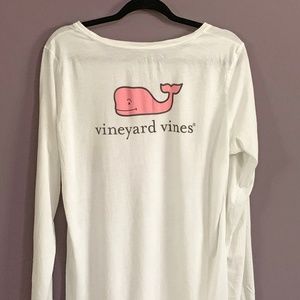 Vineyard Vines White long sleeve XL